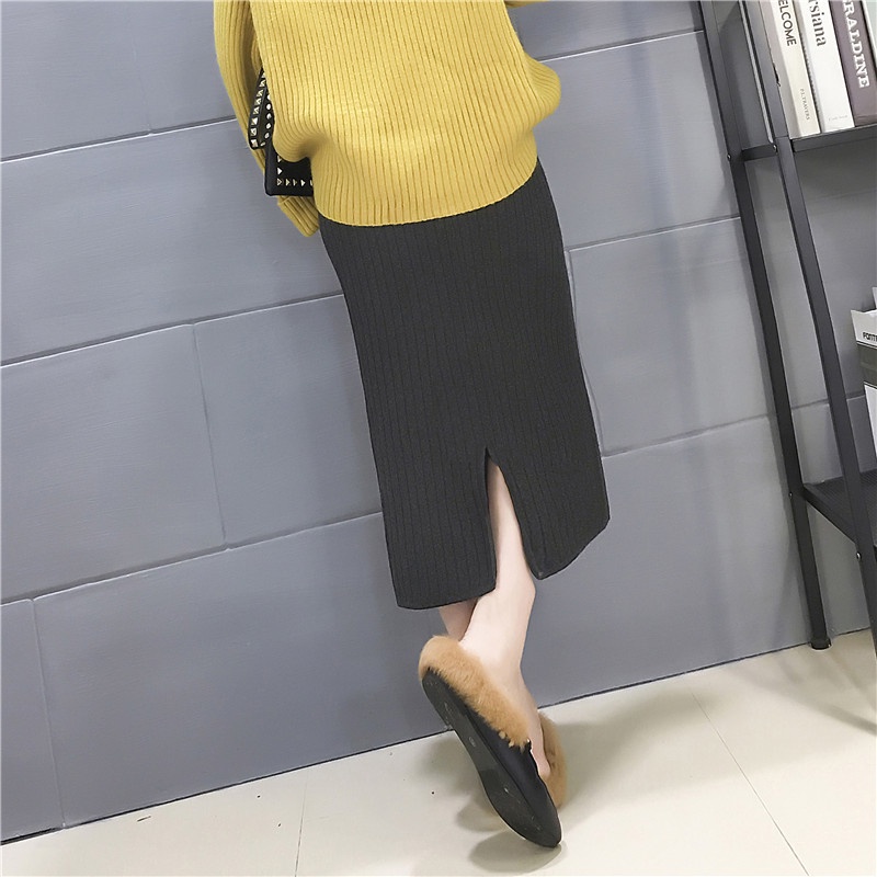 CHÂN VÁY LEN XẺ TÀ DÁNG DÀI, DÁNG NGẮN QUẢNG CHÂU