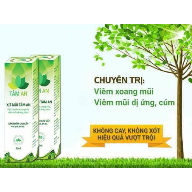 Xịt mũi TÂM AN