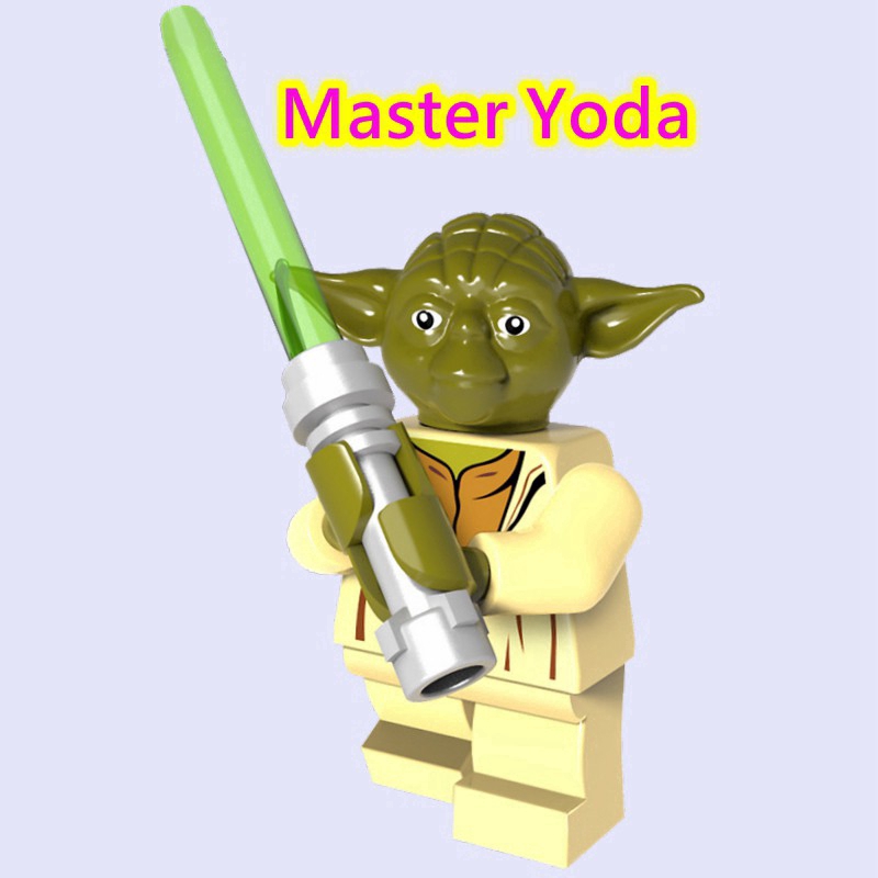 Mô Hình Đồ Chơi Nhân Vật Yoda Obi-Wan Kenobi Dooku Trong Starwars