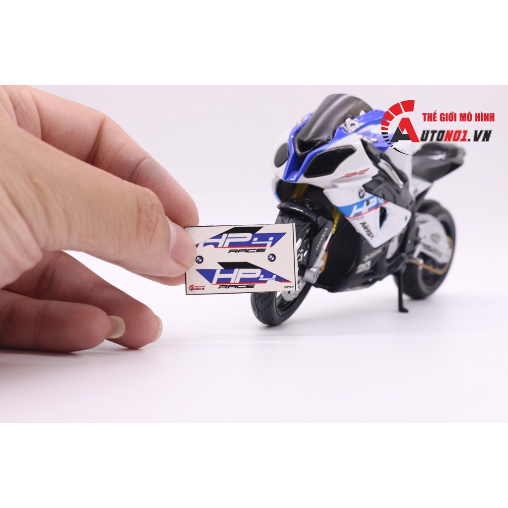 DECAL NƯỚC 1 CẶP TEM ĐỘ HP4 BMW S1000RR DC270-9