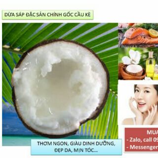 Dừa sáp Cầu Kè loại đặc biệt
