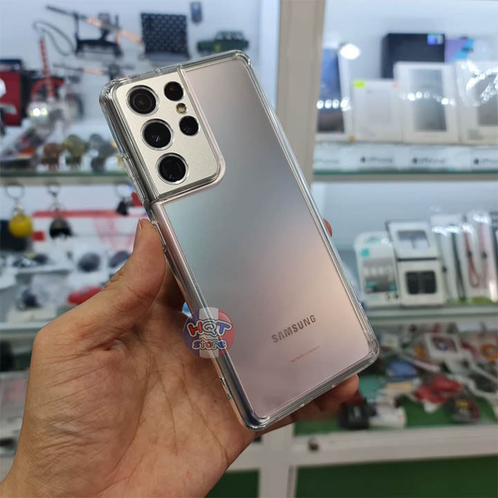 Ốp lưng chống sốc Ringke Fusion Samsung S21 Ultra chính hãng - Hàng nhập khẩu