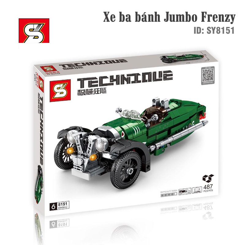 Đồ Chơi Lắp Ráp Xe Jumbo Frenzy – SY BLOCK 8151