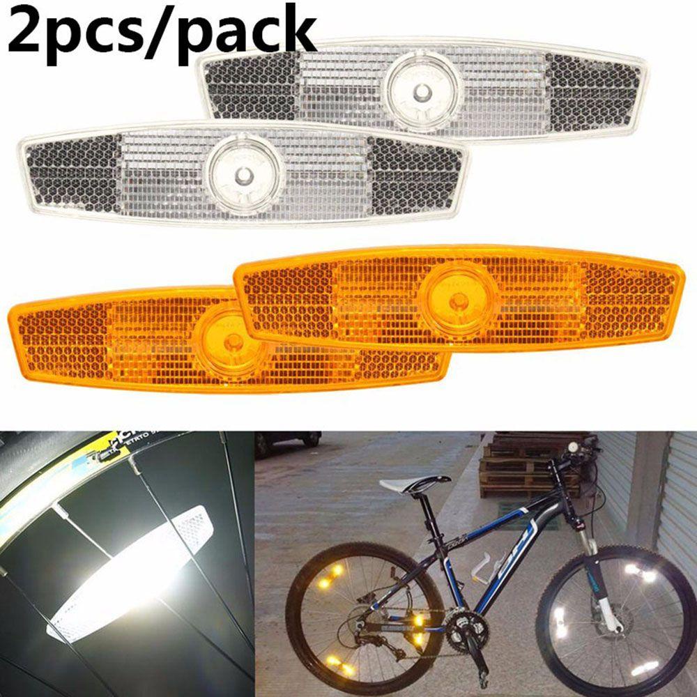 Set 2 Miếng Dán Phản Quang Trang Trí Căm Xe Đạp Leo Núi