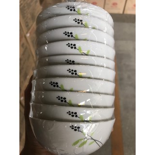 Bát cơm hoa mầm cỏ may mắn   Chuan Kuo (set 5 và set 10)