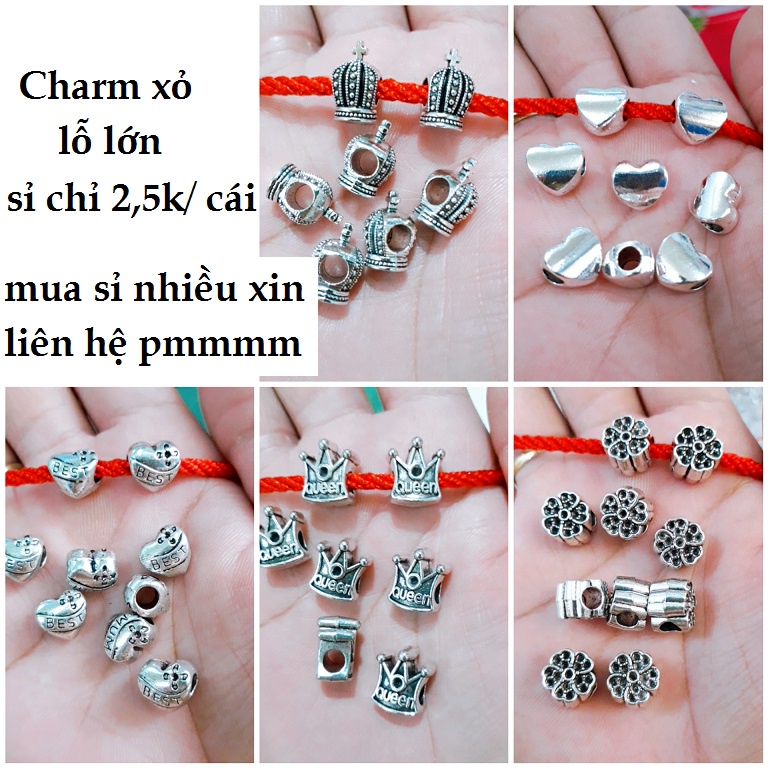 Charm phụ kiện giá rẻ bán sỉ : 25k = 50 gram [ Homi Handmade Shop ]