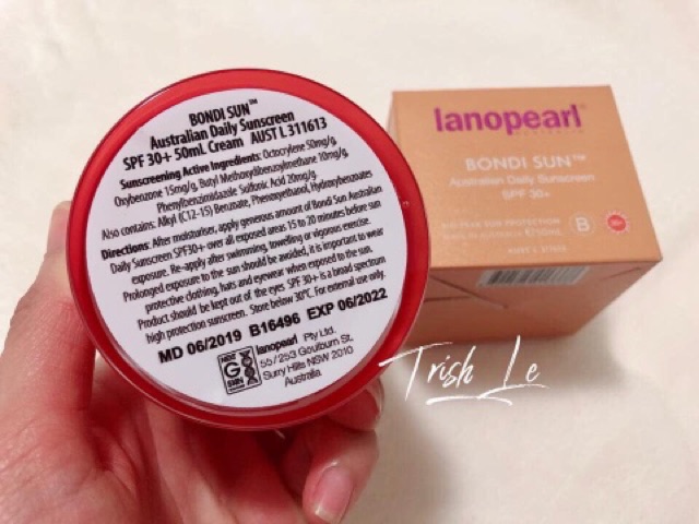 Kem dưỡng da, chống nắng Lanopearl Bondi Sun SPF 30+