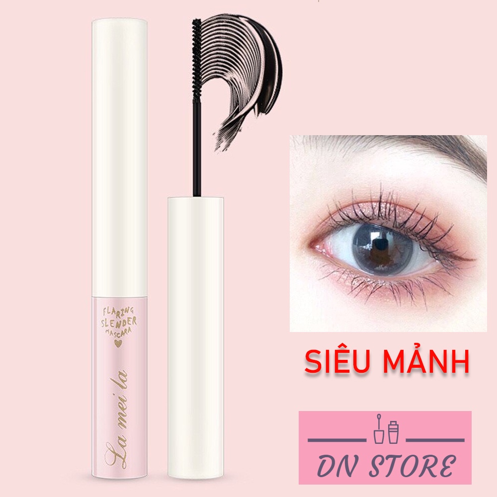 Mascara Siêu Mảnh Tơi, Không Trôi Chuốt Mi Dài LAMEILA (Vỏ Hồng) - Mỹ Phẩm Nội Địa Trung