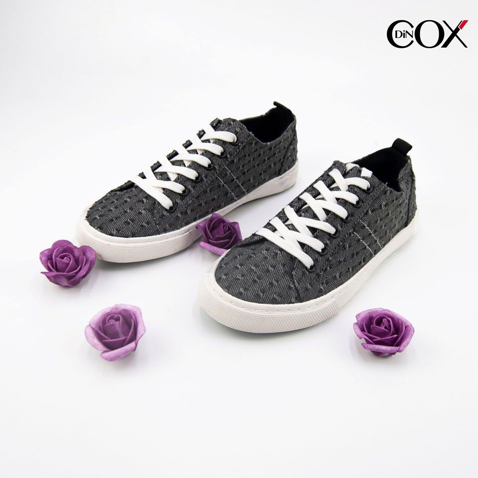 Giày Sneaker Nữ Cox Shoes Black 3656