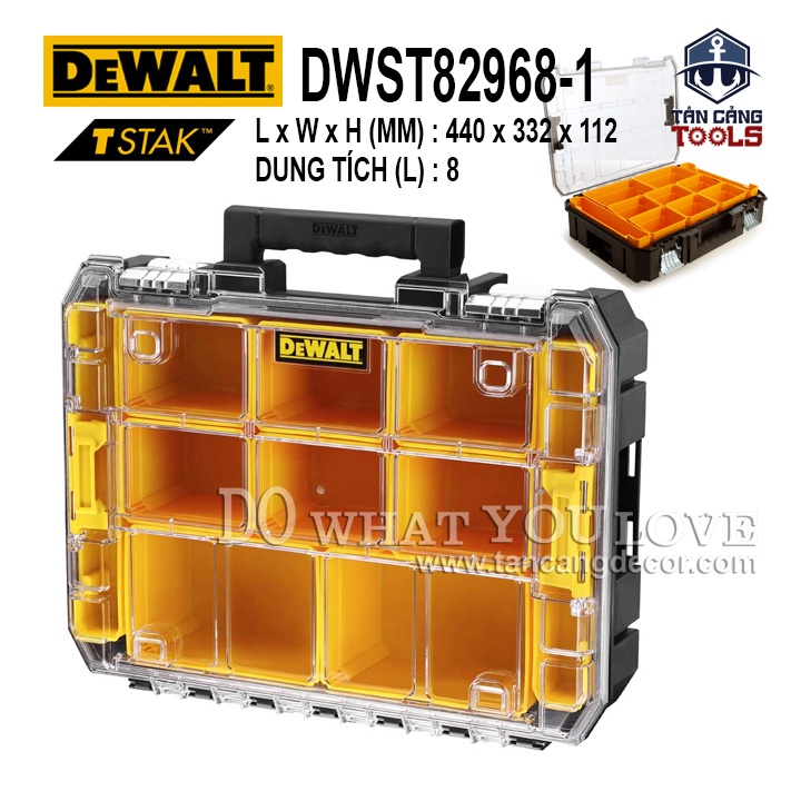 Hộp Đựng Dụng Cụ DeWalt DWST82968-1