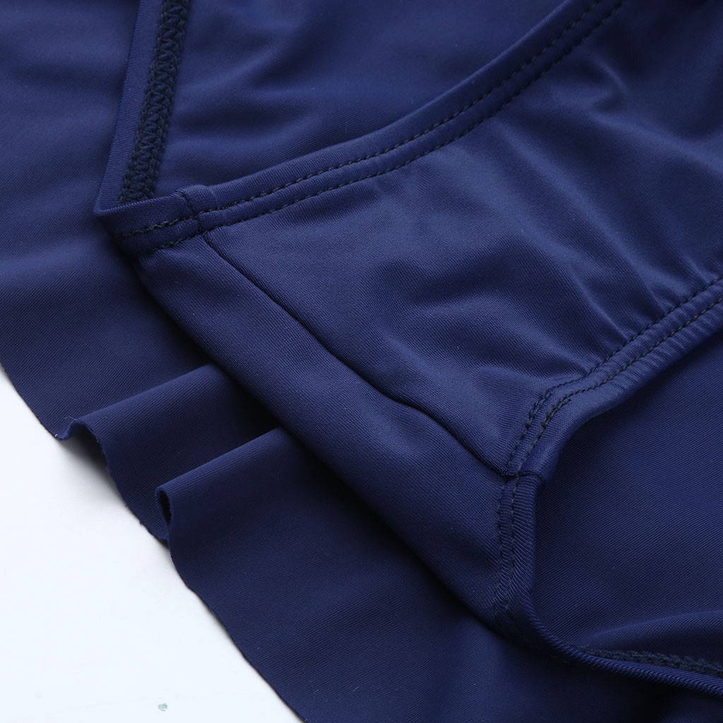 Váy bơi lưng cao xếp ly màu trơn size S / XXL thời trang đi biển cho nữ | BigBuy360 - bigbuy360.vn
