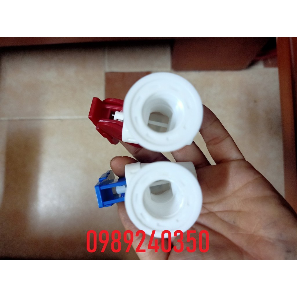 Vòi cây nước nóng lạnh ren trong khóa trẻ em bên nóng