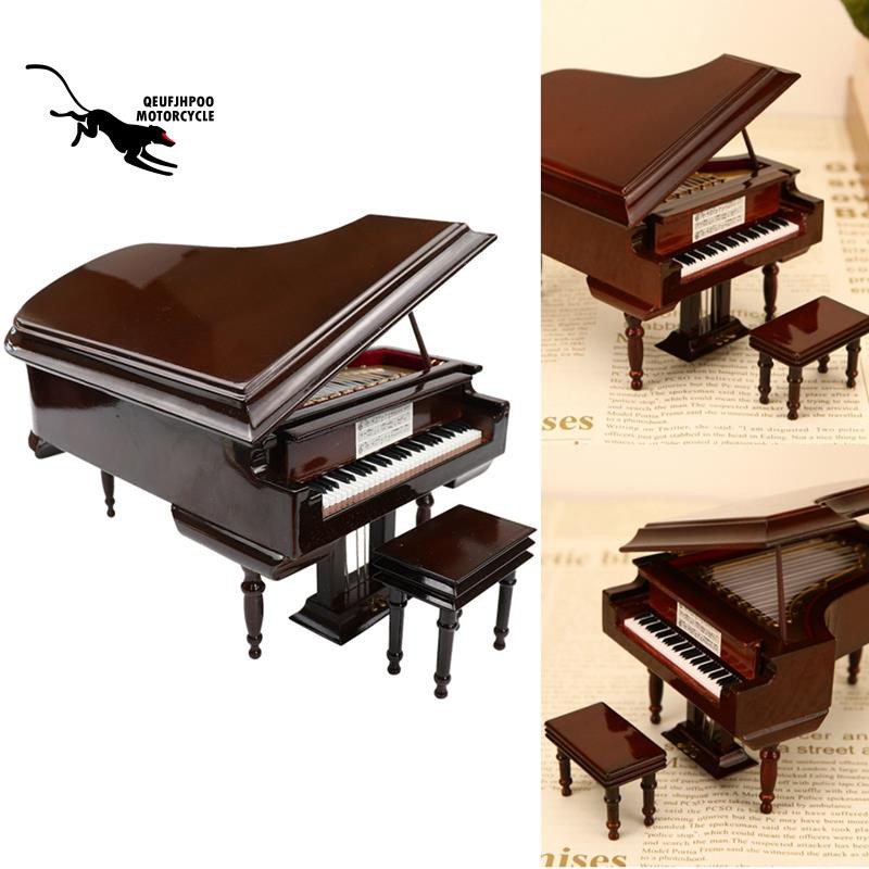 Đàn Piano Mini 14x11 X 13cm Cho Nhà Búp Bê