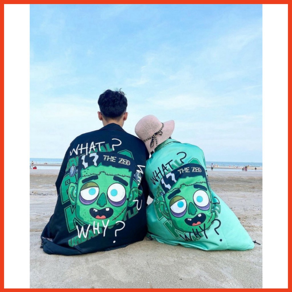 𝗡𝗘𝗪 𝗔𝗥𝗥𝗜𝗩𝗔𝗟  Áo khoác dù unisex form rộng WIND What Why, áo khoác dù nam nữ ulzzang WIND