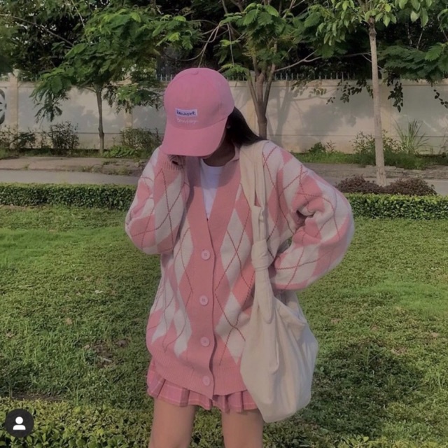 ÁO CARDIGAN Ô TRÁM TO HÀN QUỐC