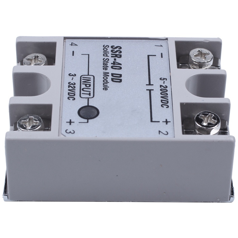Set 4 rơ le DC-DC SSR-40DD 40A DC3-32V DC5-60V chuyên dụng