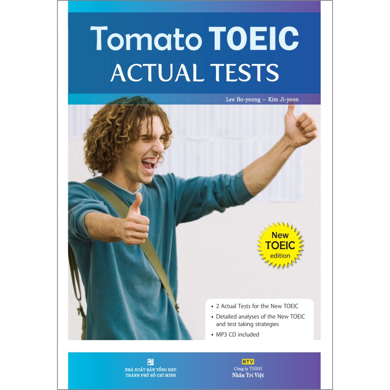 Sách - Tomato TOEIC: Actual Tests (kèm CD)