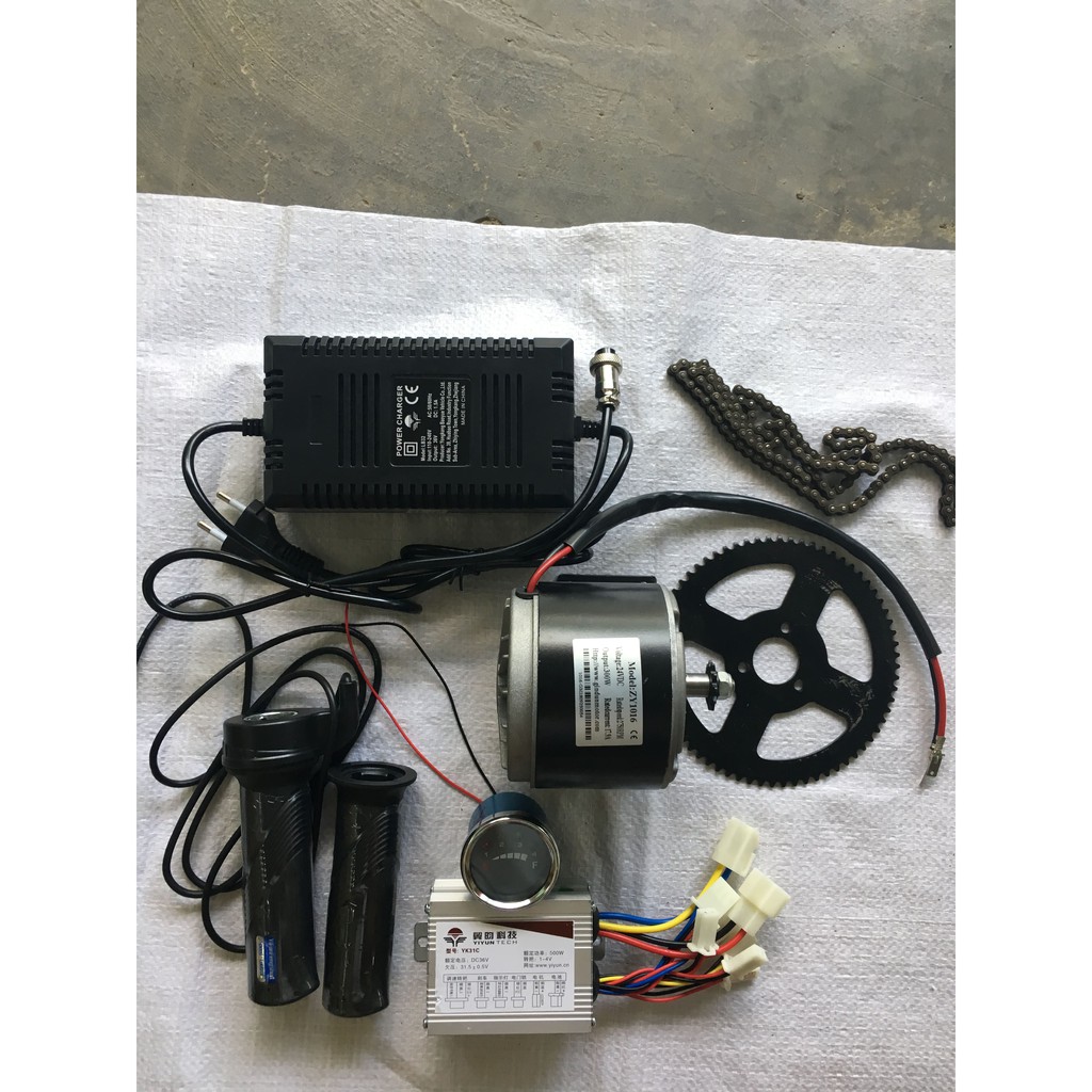 BỘ CHẾ 24V250W CHẾ XE ĐIỆN