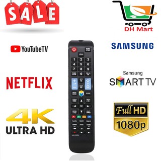 Điều khiển, remote tivi samsung smart (hàng loại 1)Tương thích tất cả các dòng Tivi Samsung, Smart TV