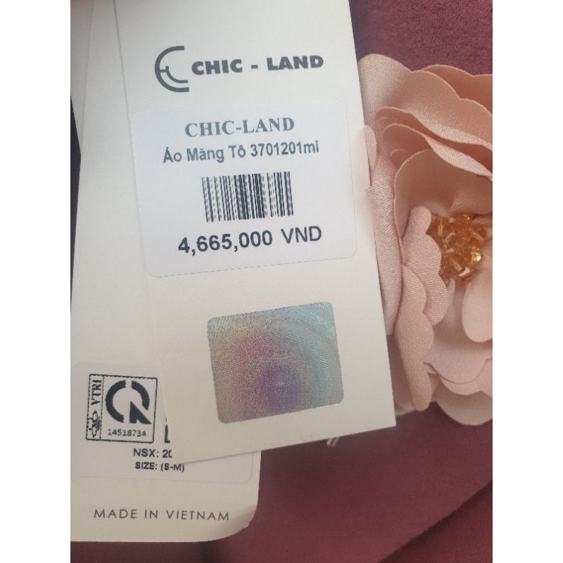 áo dạ chicland size m nguyên tag