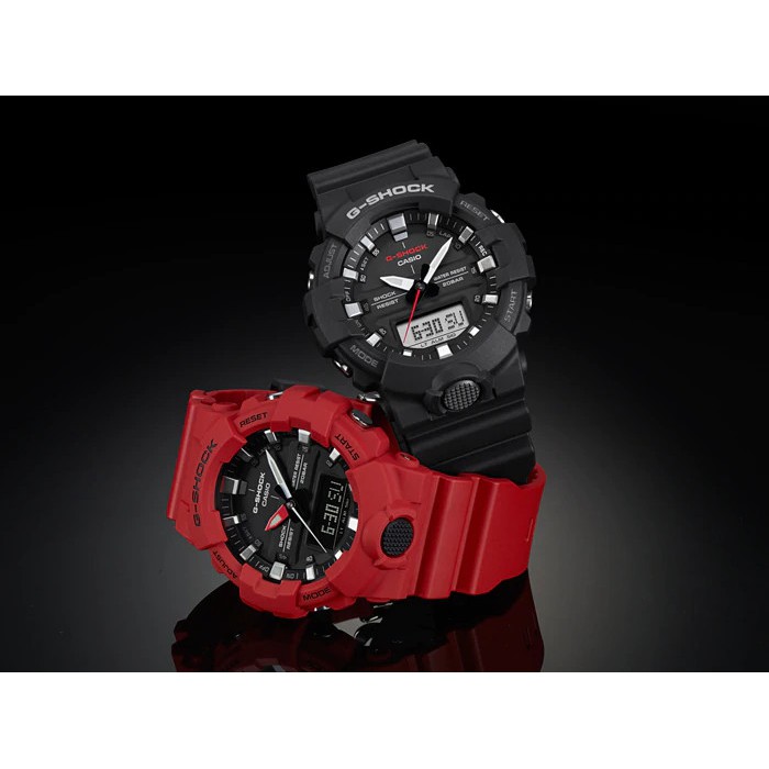 Đồng Hồ Casio Nam Dây Nhựa GSHOCK GA-800-1ADR Chính Hãng