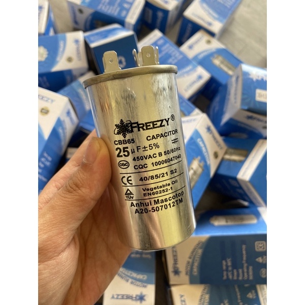 TỤ 25uF CHÍNH HÃNG MASCOTOP