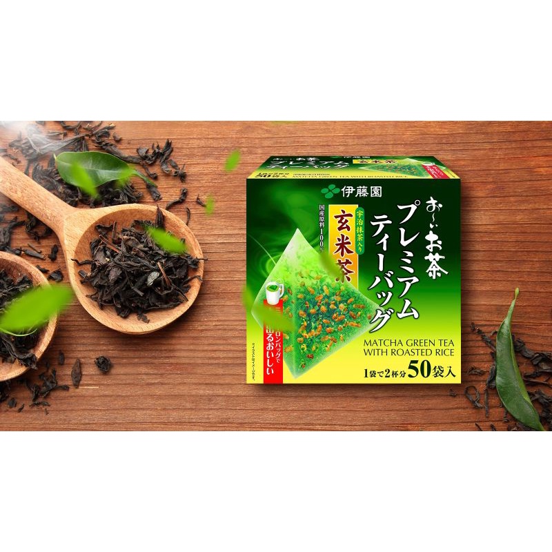 Trà Xanh gạo lứt Matcha ITOEN