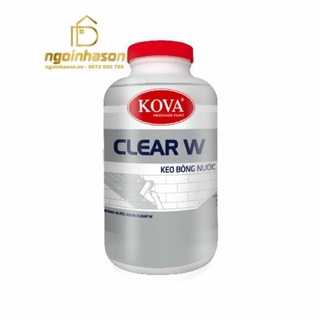 Keo bóng Clear W Kova chính hãng 1kg