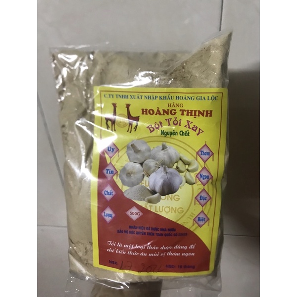 500gr Bột tỏi xay Hoàng Thịnh