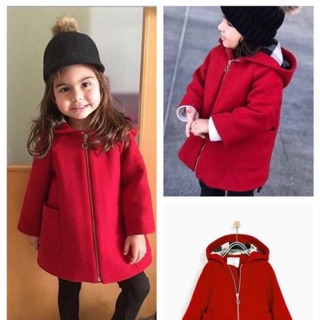 Áo dạ zara bé gái