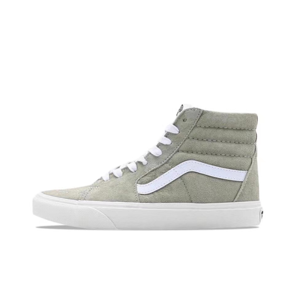 Giày Thể Thao Vans SK8 Cổ Cao Phối Màu Đen Trắng Cá Tính Cho Nam Và Nữ