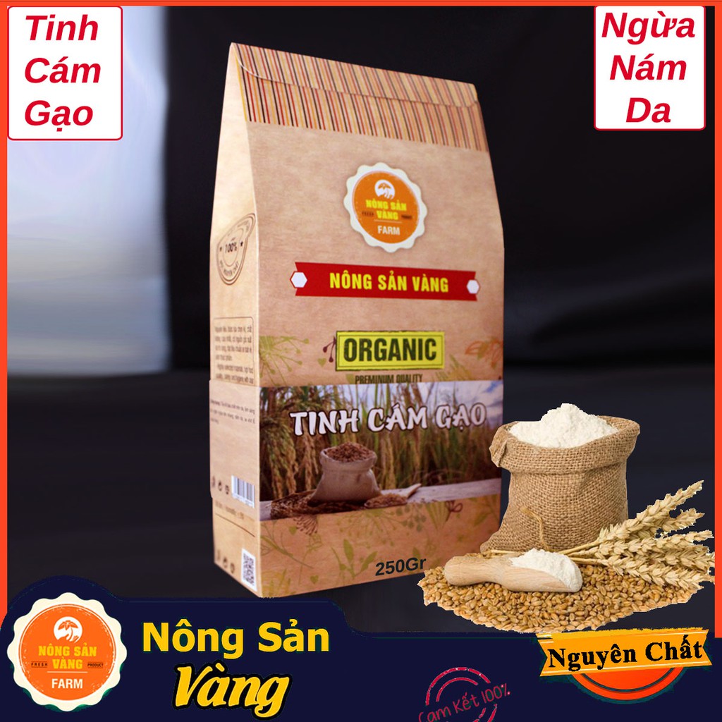 Tinh Cám Gạo Trắng Da - Nguyên Chất