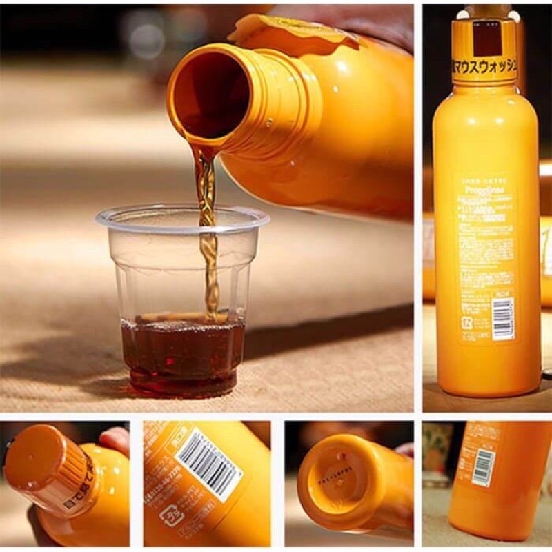 Nước súc miệng Propolinse Nhật Bản chai 600ml