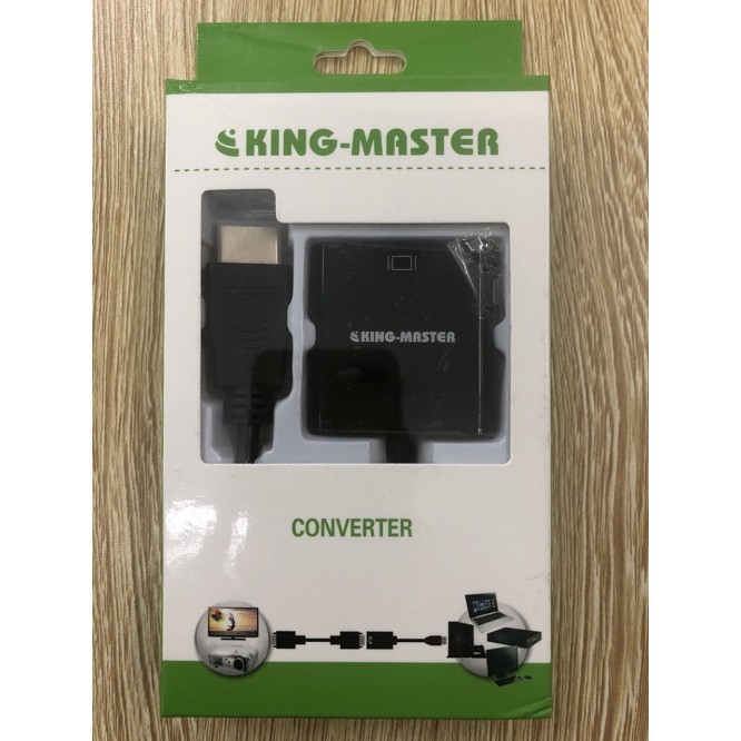 Cáp HDMI to VGA Kingmaster KM001