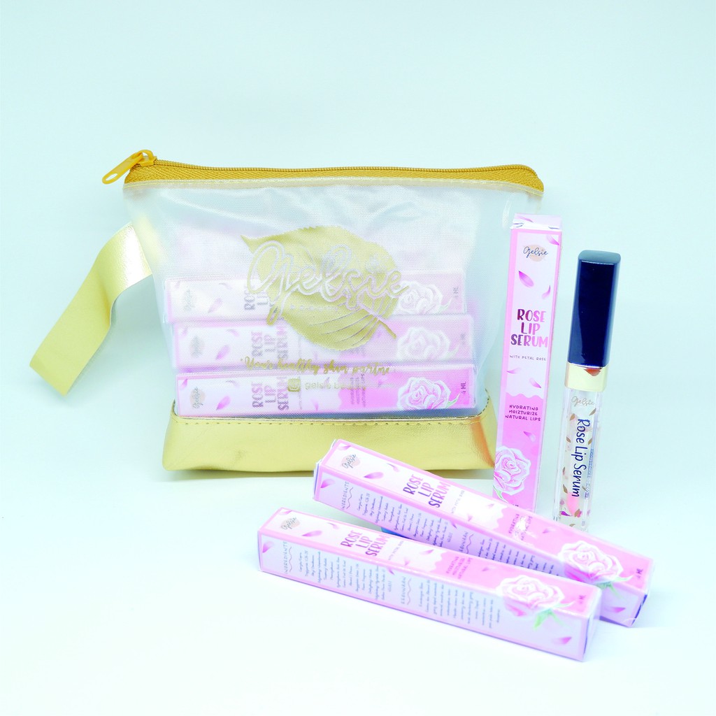 (Hàng Mới Về) Serum Hoa Hồng Dưỡng Môi Bundling