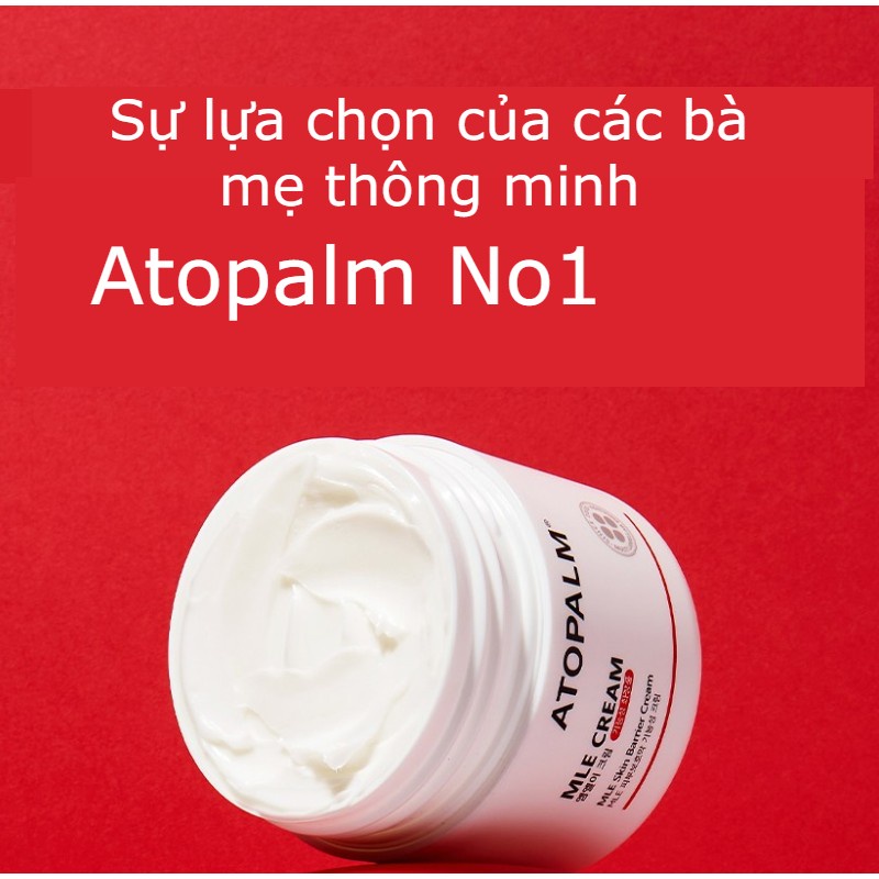 Kem Atopalm MLE 100ml Làn da nhạy cảm, chăm sóc da, kem dưỡng da em bé