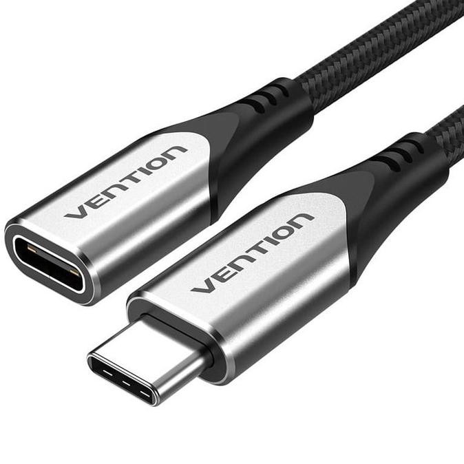 Vention Dây Cáp Dữ Liệu Usb Type C Thunderbolt 3 Pd M Sang F - Tab 0.5m