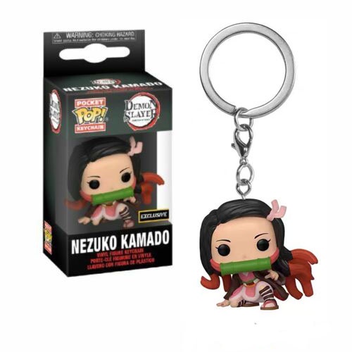 Funko Pop! Móc Khóa Họa Tiết Hoạt Hình Demon Slayer - Nezuko