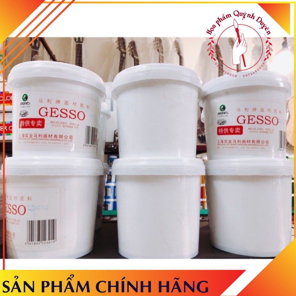 GIÁ RẺ] Hồ toan Gesso, Gesso Mairies 1 lít