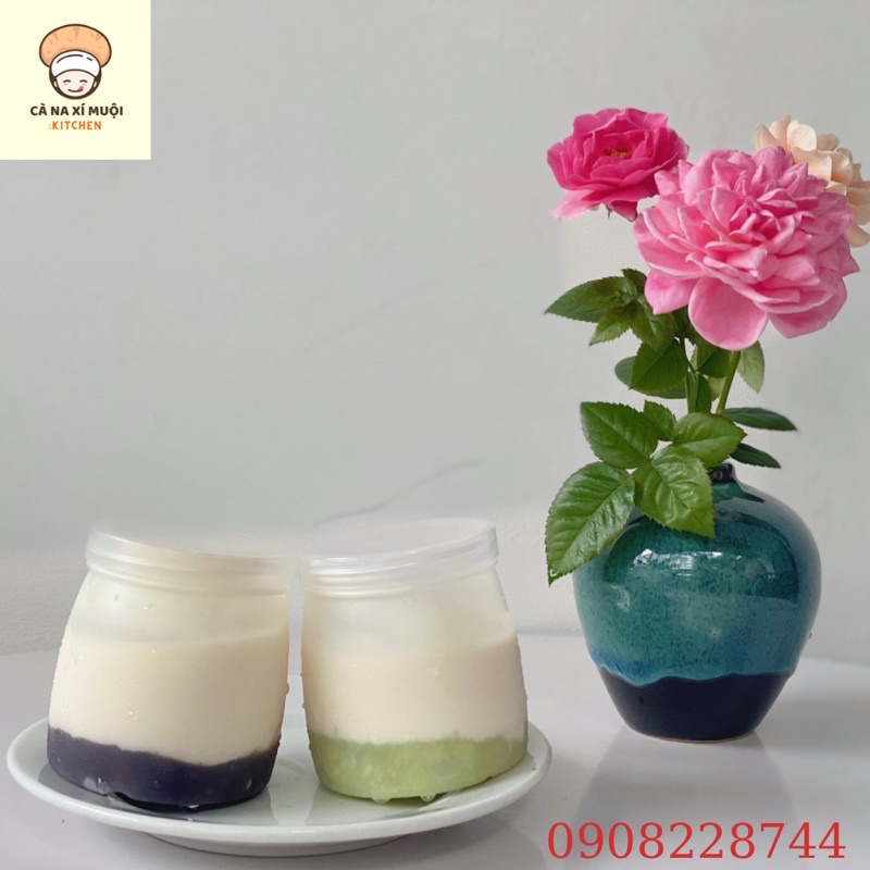 Sữa chua nếp cẩm & Cốm non