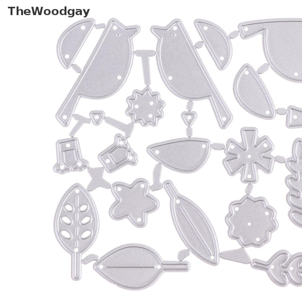 【the】 Little Bird Scrapbook Metal Dies Stencil Template For DIY Embossing Photo Paper .