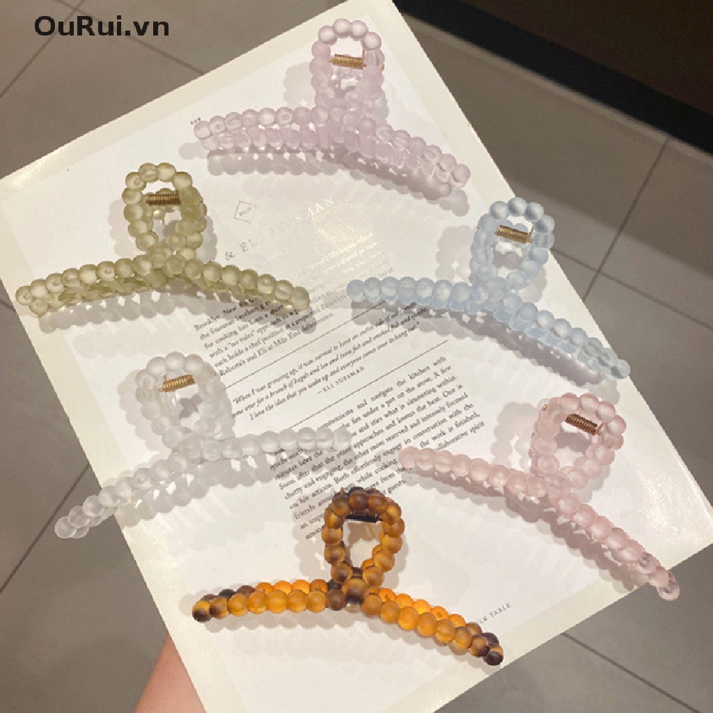 Kẹp Tóc Càng Cua Chéo Thời Trang Thanh Lịch Dành Cho Bạn Nữ {OuRui.vn}