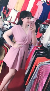 Jumpsuit giả váy( ảnh thật)