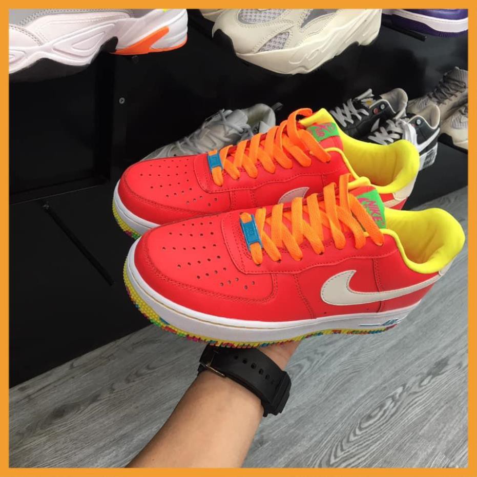 Giày Sneaker AF1 đỏ fullbox 1.1