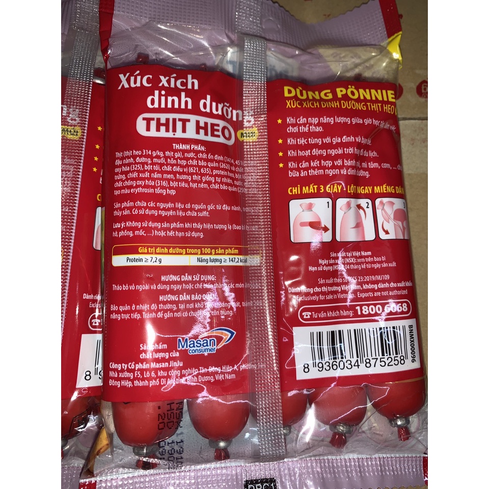 Xúc xích Heo Ponnie