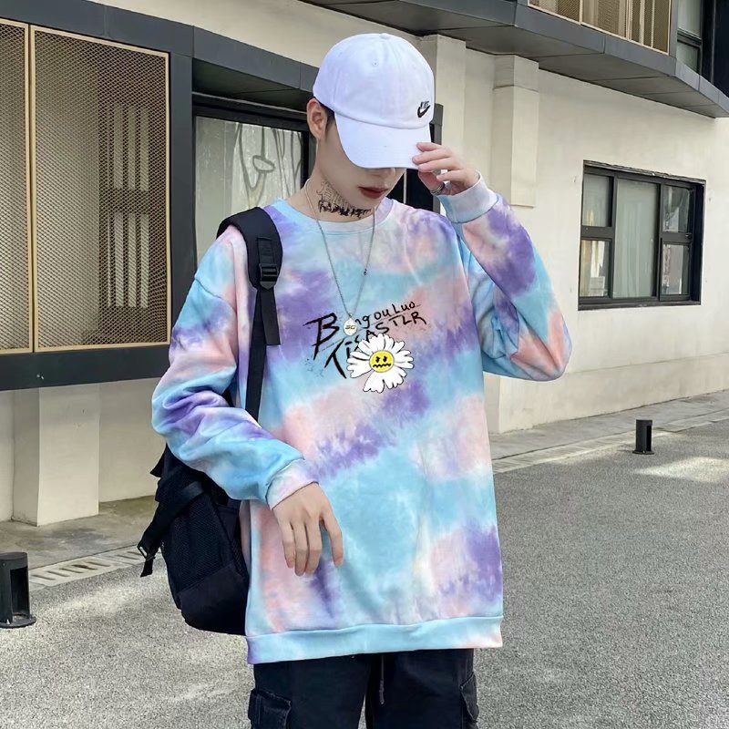 Men's Fashion Long Sleeve T-shirts 4 Colors M-5Xl