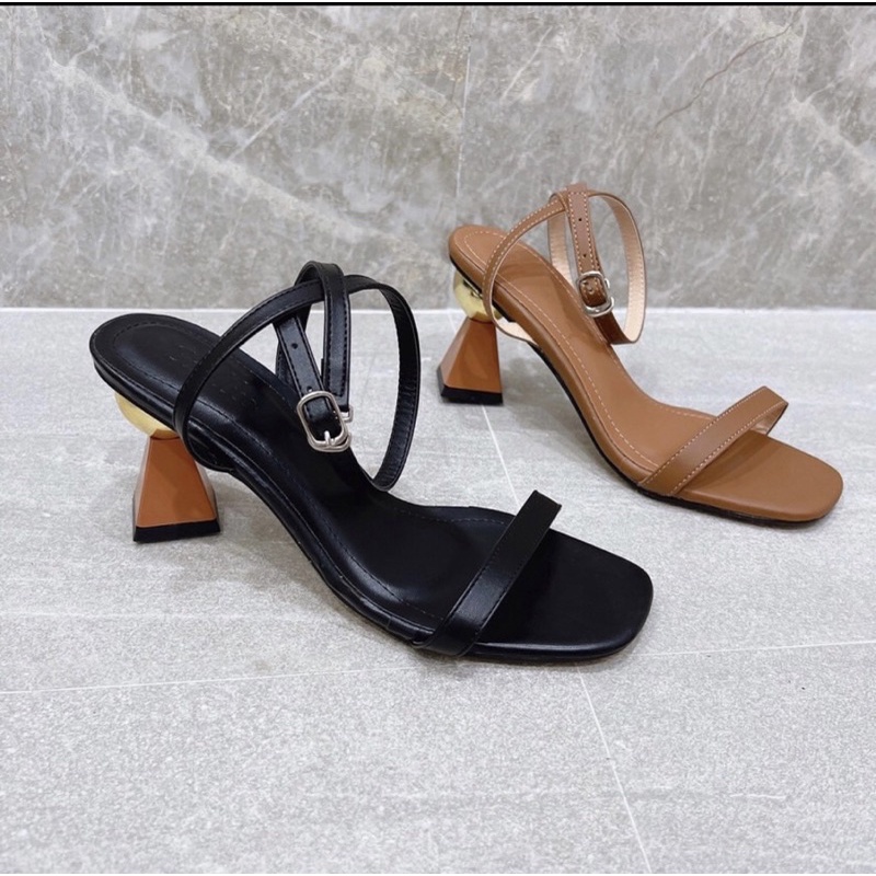 Sandan quai mảnh gót kiểu gỗ,có bigsize 35-44
