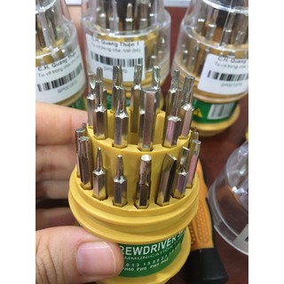 Bộ tua vít nhỏ sửa điện thoại 31 món