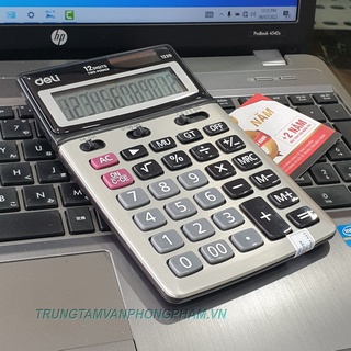 Máy tính 12 số Deli 1239