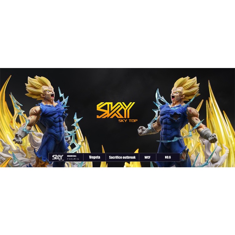 Mô hình Dragonball Resin chính hãng - Vegeta Sky Top Ver 1